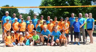 Beachcamp mit Urlaubsflair - Auch einige neue Gesichter gesellten sich beim dritten Beachcamp des VSV Eintracht Reichenbach zu den Vereinsmitgliedern.