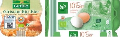Behörden warnen vor Salmonellen in Bio-Eiern aus Supermärkten - 