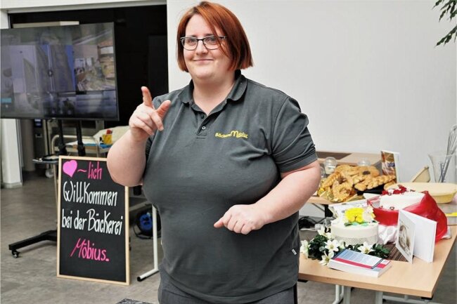 Beim Möbius-Bäcker in Oederan schmeckt die Nachwuchs-Werbung süß - Yvonne Fleischer ist bei der Bäckerei Möbius in Oederan für die Ausbildung zuständig. 