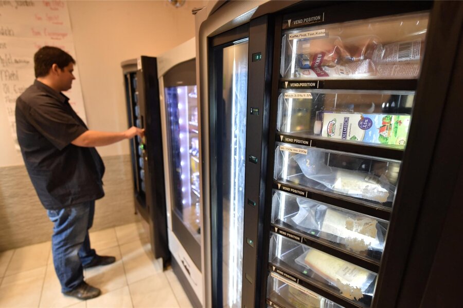 Bekommt Bad Elster einen Automatenladen? - Trend im Handel: Mit Automaten bestückte Geschäfte decken einen Grundbedarf an Lebensmitteln.