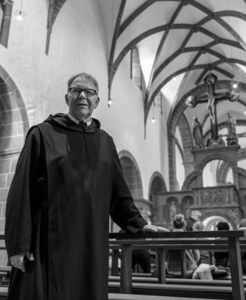 Benediktinerpater Ansgar Orgaß ist tot - Benediktinerpater Ansgar Orgaß wirkte 28 Jahre lang im Kloster Wechselburg.