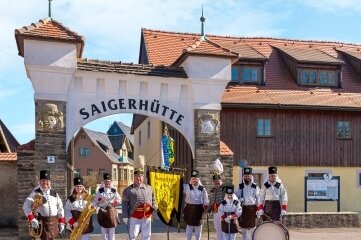 Bergmannstag: In einem Monat startet das Spektakel - Die Saigerhüttenknappschaft freut sich schon jetzt auf den Bergmannstag im September. 