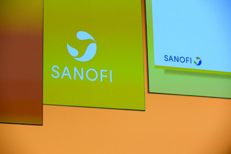 Bericht: Sanofi plant Milliarden-Investition in Frankfurt - Das Logo des französischen Arzneimittelherstellers Sanofi.