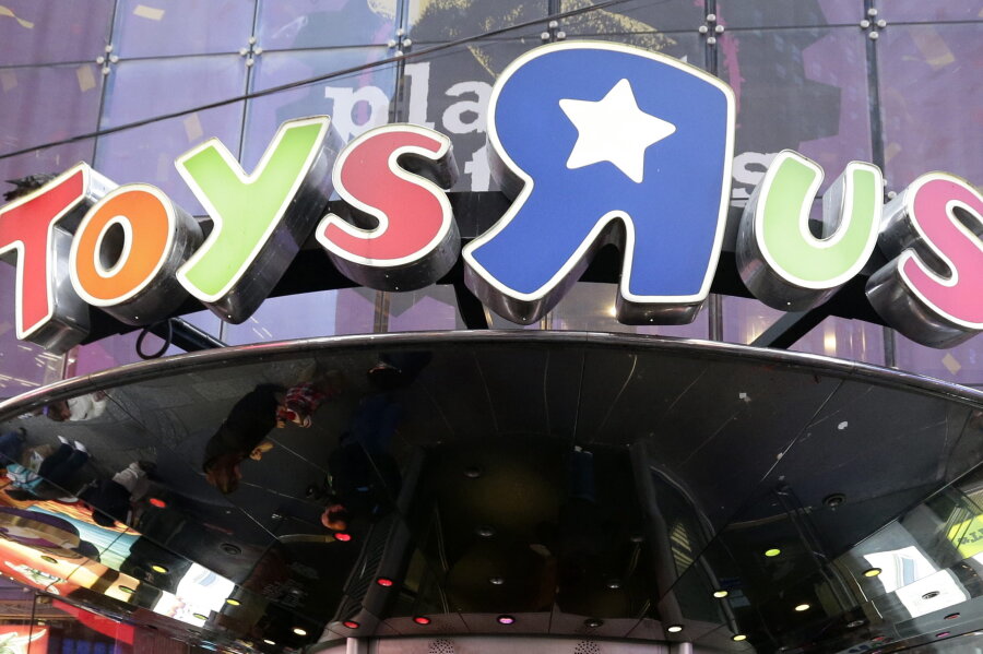 Bericht: Toys R Us will alle US-Filialen schließen oder verkaufen - Eine Filiale des Spielzeughändlers Toys 'R' Us auf dem Times Square in New York.
