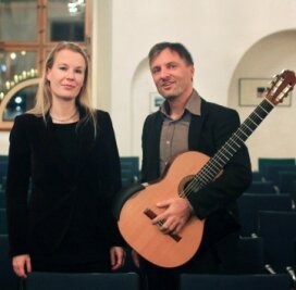 Besonderes Konzert im Rathaus - Kommen am 20. Oktober nach Werdau: Victoria Knobloch und Jan Skryhan. 