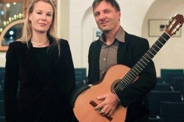 Besonderes Konzert im Rathaus - Kommen am 20. Oktober nach Werdau: Victoria Knobloch und Jan Skryhan. 