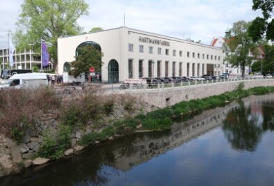 Besucherzentrum für Kulturhauptstadt 2025 übergeben - Blick auf die ehemalige Hartmannfabrik.