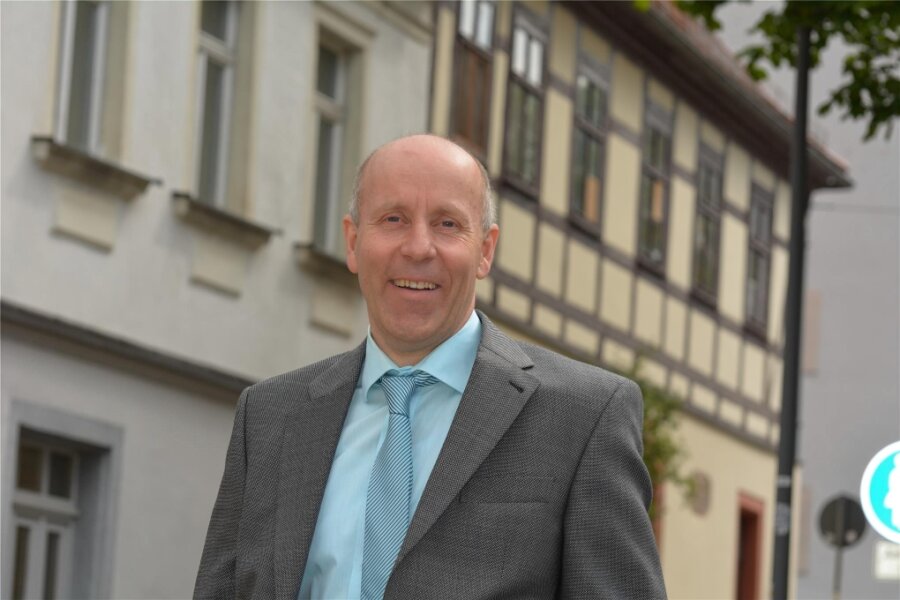 Bewerber Achim Thimann: Mit Herz ins Frankenberger Rathaus - Achim Thimann möchte neuer Bürgermeister der Stadt Frankenberg werden.