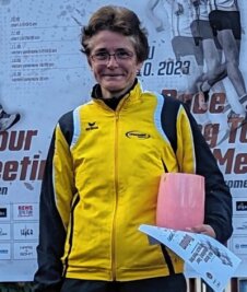 Bianca Schenker mit neuer Bestmarke - Bianca Schenker pulverisierte über 35 Kilometer den von ihr gehaltenen Sachsenrekord.