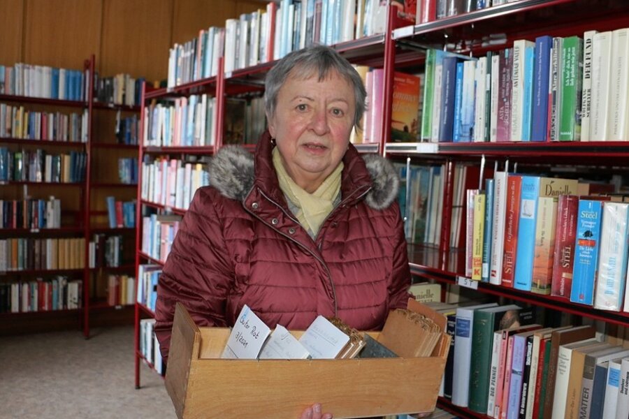 Heidrun Götz führte die Bibliothek viele Jahre ehrenamtlich. Nun ist zum Jahresende Schluss.