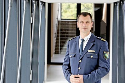 Bilanz der Polizei: Warum Plauen der Kriminalitätsschwerpunkt in Westsachsen ist - Dirk Lichtenberger, Präsident der Polizeidirektion Zwickau.