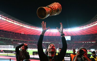 Bilder des Tages vom 26.05.2024 - Bayer Leverkusen hat den DFB-Pokal gewonnen und verzeichnet die erfolgreichste Saison in der Vereinsgeschichte.