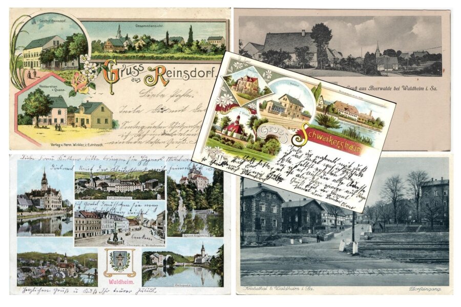 Bilder-Reise durch Ortsgeschichten: Vortrag in Reinsdorf - Eine historische Bilderreise durch Orte und Geschichte gibt es in Reinsdorf bei Waldheim.