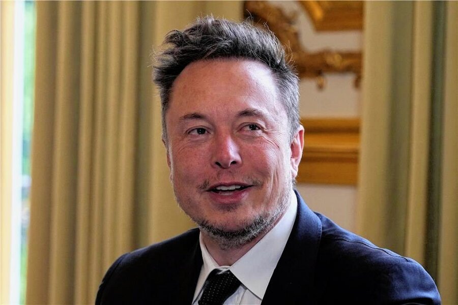 Blackout, Hochwasser, Hackerangriff: Wie Elon Musk den Landkreis Zwickau retten könnte - Elon Musk, Konzernchef des US-Elektroautoherstellers Tesla und Gründer des Raumfahrtunternehmens SpaceX. 