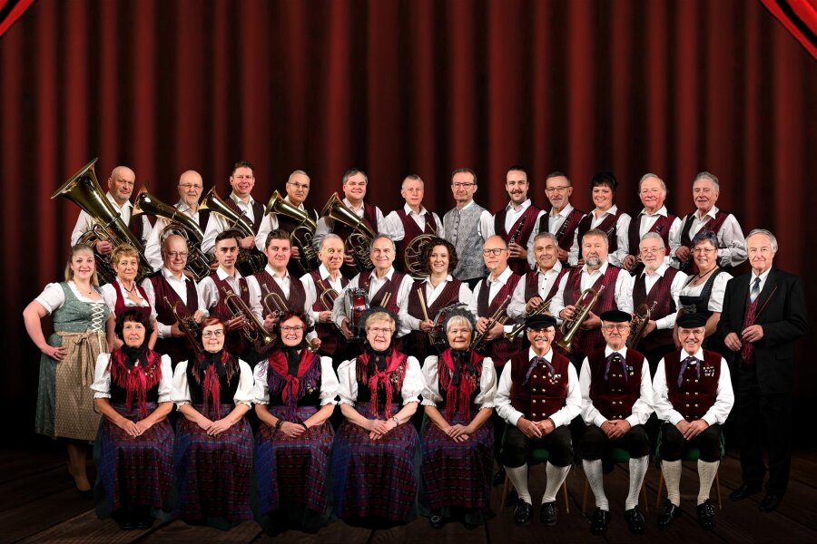Blasmusikanten geben in Wernesgrün ihr Jahreskonzert - Die Wernesgrüner Blasmusikanten geben am Sonntag, 12. November, in der Biertenne Wernesgrün ihr Jahreskonzert.