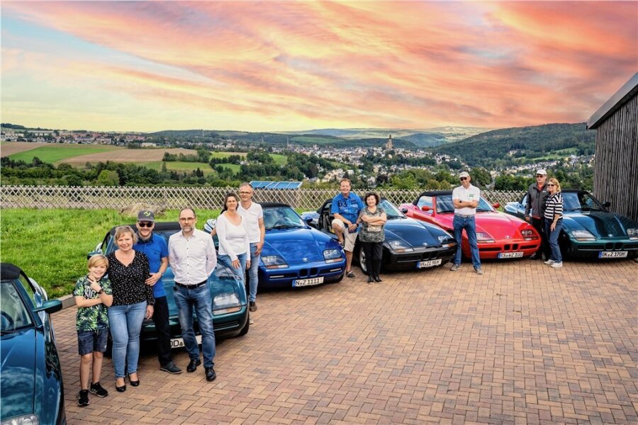 BMW Z1: Hier rollt mehr als eine halbe Million Euro ins Erzgebirge - Zetti Rundfahrt Erzgebirge