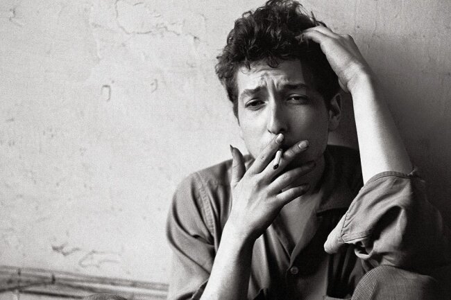 Bob Dylan 1962 in New York. 