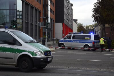 Bombendrohung gegen Chemnitzer Jugendamt: Polizei gibt Entwarnung - 