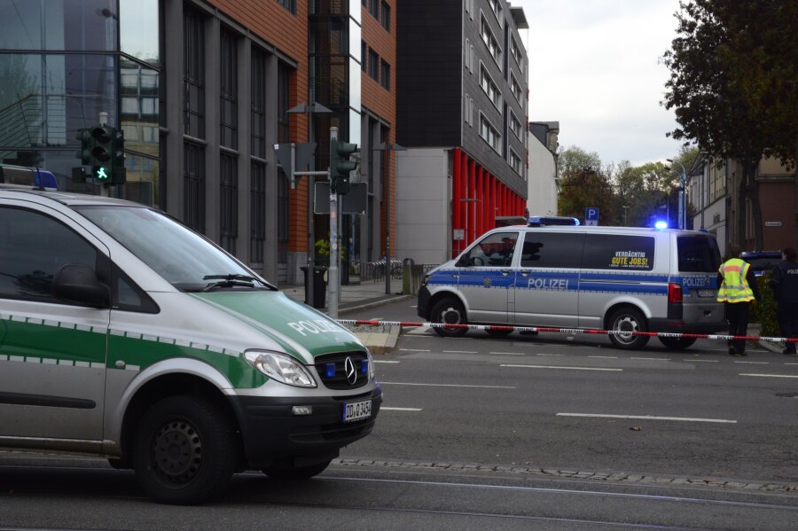 Bombendrohung gegen Chemnitzer Jugendamt: Polizei gibt Entwarnung - 