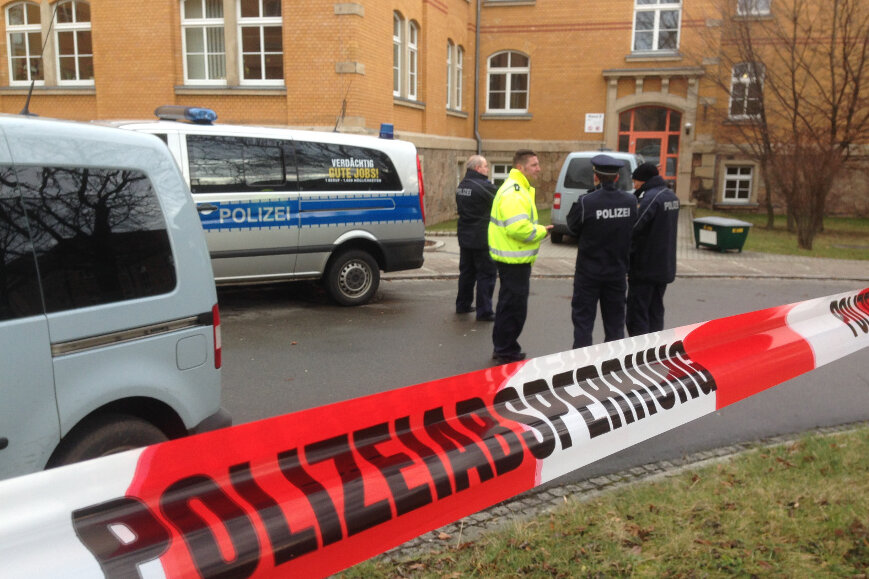 Bombendrohung gegen Jobcenter in Zwickau - 