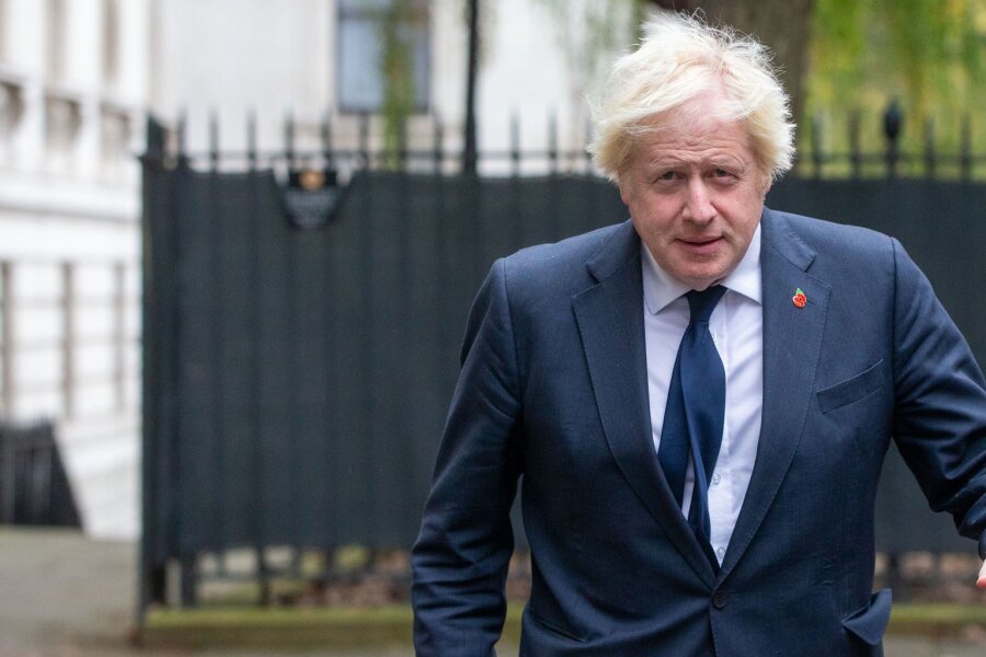 Boris Johnson kündigt Veröffentlichung von Memoiren an - Boris Johnson war 2022 von seinem Posten als Regierungschef zurückgetreten.