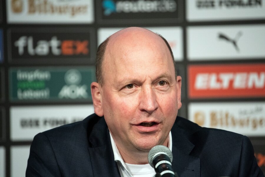 Borussia Mönchengladbach wieder in der Gewinnzone - Mönchengladbachs Finanz-Geschäftsführer Stephan Schippers.