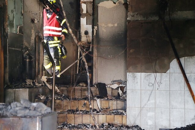 Brand in Wohn- und Geschäftshaus in Mittweida - In einem Wohnhaus an der Leisniger Straße in Mittweida ist es zu einem Brand gekommen.