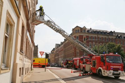Brand in Wohnhaus an der Fürstenstraße - 