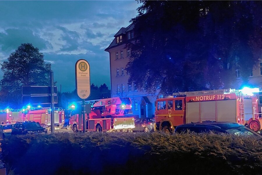 Brandalarm in Plauen: Was hinter einem Großeinsatz der Feuerwehr steckte - 