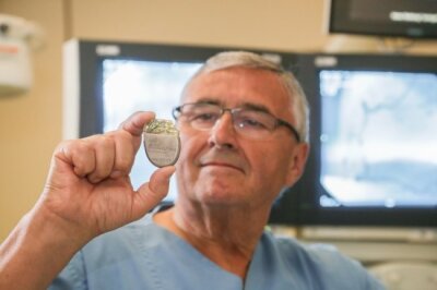 Brauche ich einen Herzschrittmacher? - Dr. Gert Kaltofen aus Chemnitz mit einem Herzschrittmacher. 