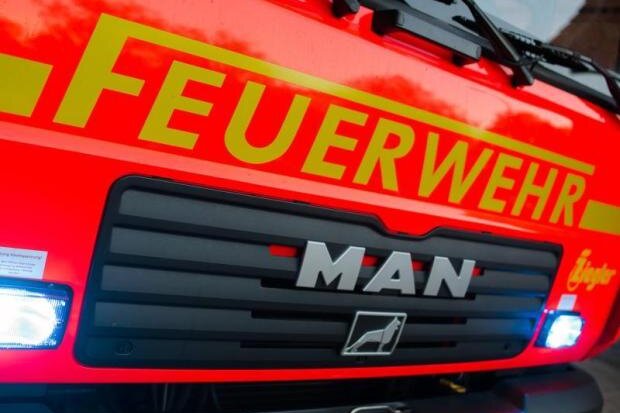 Brennende Konifere beschert ersten Einsatz - 