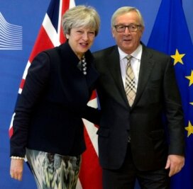 Brexit: Viel Hoffnung für wenig Tage - Hoffen auf eine positive Wende: EU Kommissionspräsident Jean-Claude Juncker empfing die britische Premierministerin Theresa May.