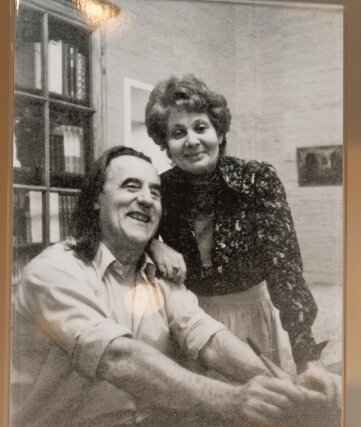 Langjährige enge Freunde in Frankreich: Ilse und Pierre Garnier.
