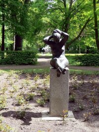 Bronzeskulpturen aus der Chemnitzer Innenstadt gestohlen - "Die Sitzende"