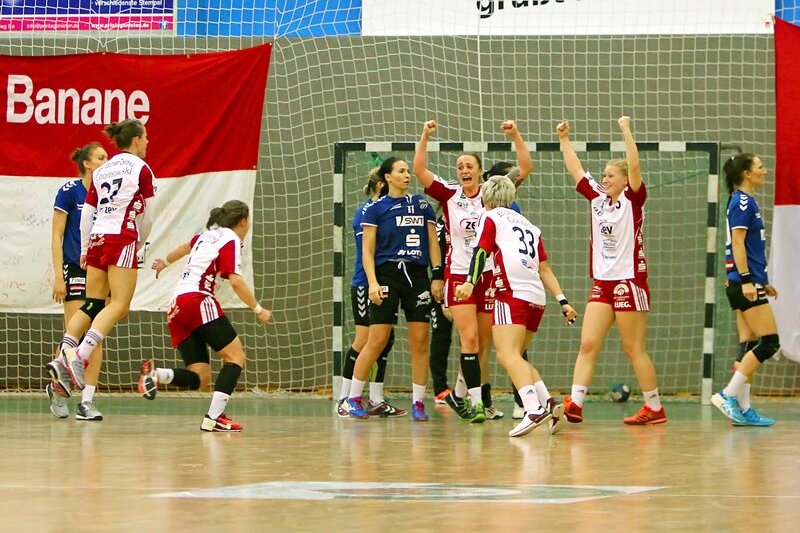 BSV Sachsen erkämpft Remis - Ausgleichstor: Jubel bei den Handballerinnen des BSV Sachsen