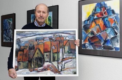 Buchholzer Maler Diethard Mey lässt sich von Rainer Maria Rilke inspirieren - 
