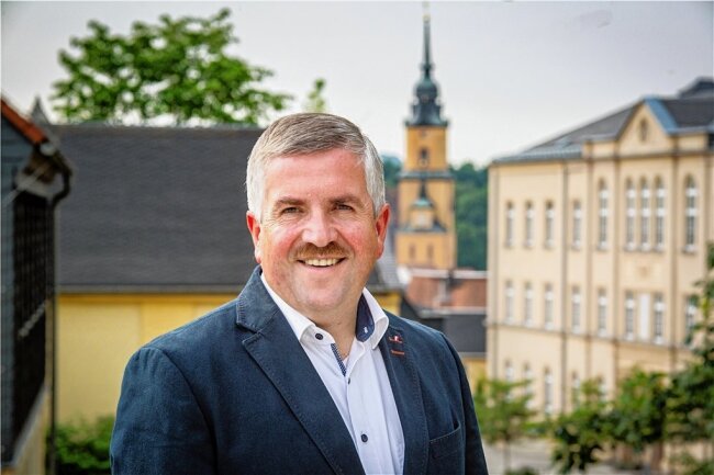 Bürgermeister Steffen Schneider über Finanzen von Oederan: "Es ist auf Kante genäht." - Bürgermeister Steffen Schneider (Freie Wähler) sagt, es sei eine Herausforderung, einen zukunftsfähigen Haushalt aufzustellen. 