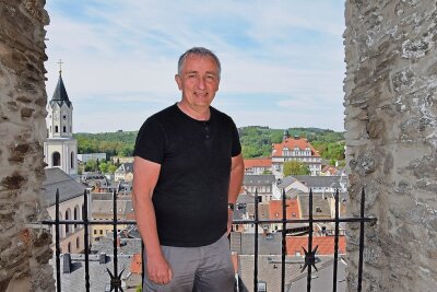Bürgermeisterwahl: Ein Alternativangebot für Elsterberg - Axel Markert bezeichnet sich selbst als "Baumensch", will Elsterberg als Wohnstandort weiterentwickeln. 