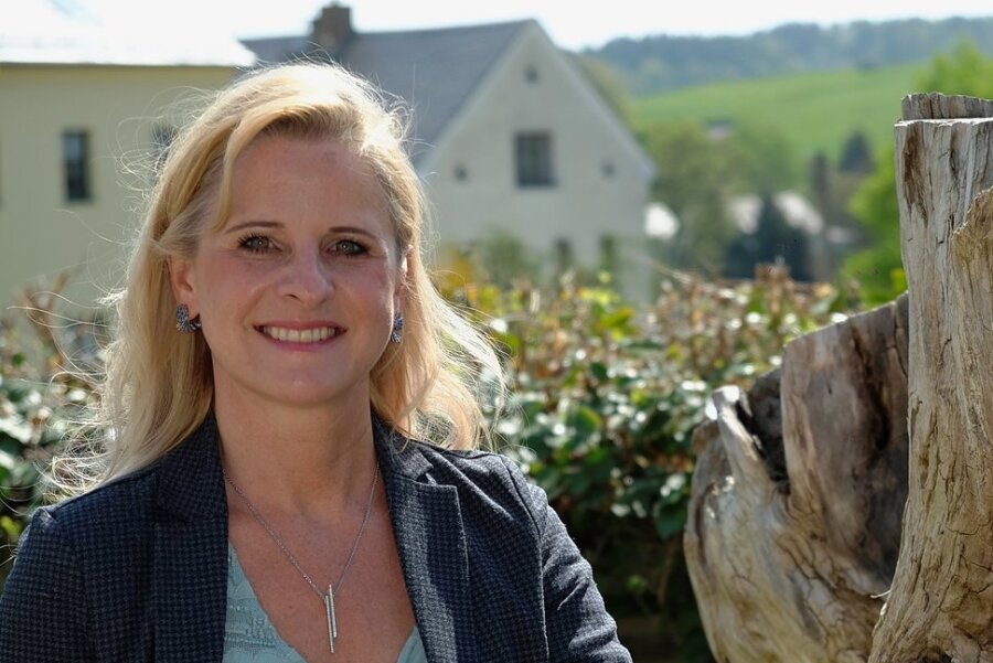 Kristin Haupt aus Elsterberg möchte ehrenamtliche Bürgermeisterin in Limbach werden. 
