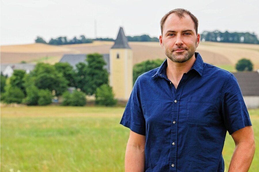Philipp Resch (Foto) fordert in der Gemeinde Striegistal Amtsinhaber Bernd Wagner heraus und möchte Bürgermeister werden. 