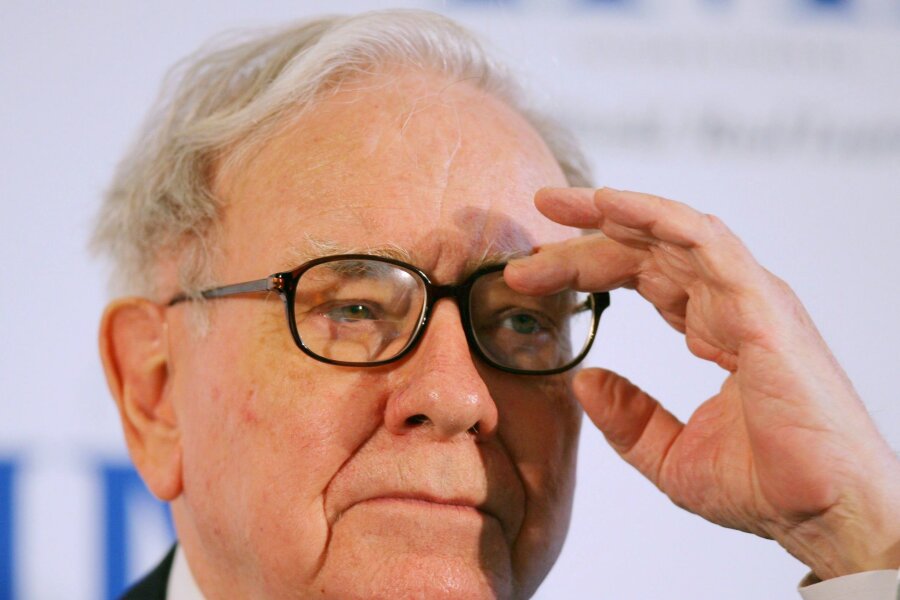 Buffett lässt Geldreserven von Berkshire Hathaway wachsen - US-Investor Warren Buffet legte auch seine Präferenzen für eine Nachfolgelösung offen.
