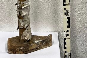 Buntmetalldiebe in leer stehendem Haus - Dieser Vorschlaghammer wurde am Tatort gefunden.