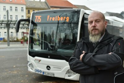 Busfahrer mit Laser geblendet: "Für mich ist das kein Dummer-Jungen-Streich" - Busfahrer Ivo Messerschmidt.