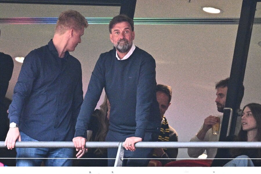 BVB mit Klopp-Unterstützung in London - Ex-BVB-Coach Jürgen Klopp schaut sich das Finale in Wembley an.