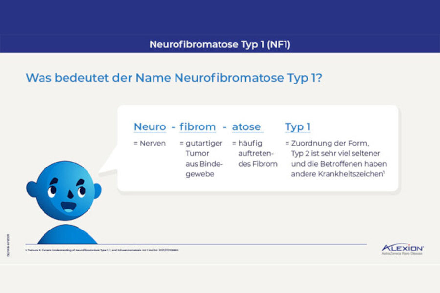Mehr Aufmerksamkeit für Neurofibromatose Typ 1 (NF1). 
