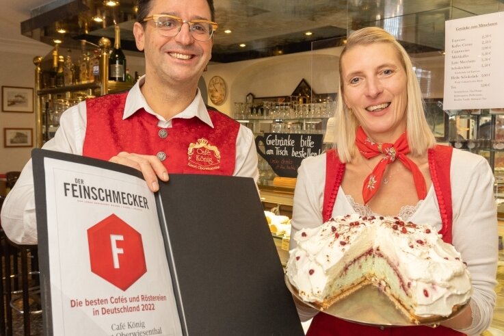 Antje und Frank Weber gehören mit ihrem traditionsreichen Café König zu den 500 besten Kaffeehäusern und Röstereien im Land. 