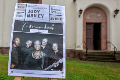 Callenberg: Dorffest bietet Spektrum von Professor Brandolorius bis Judy Bailey - Ein Konzert mit Judy Bailey gibt es am Samstag in der Kirche Callenberg.