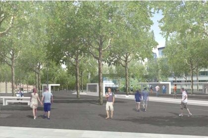 Campusplatz als neues Tor zur Stadt - 