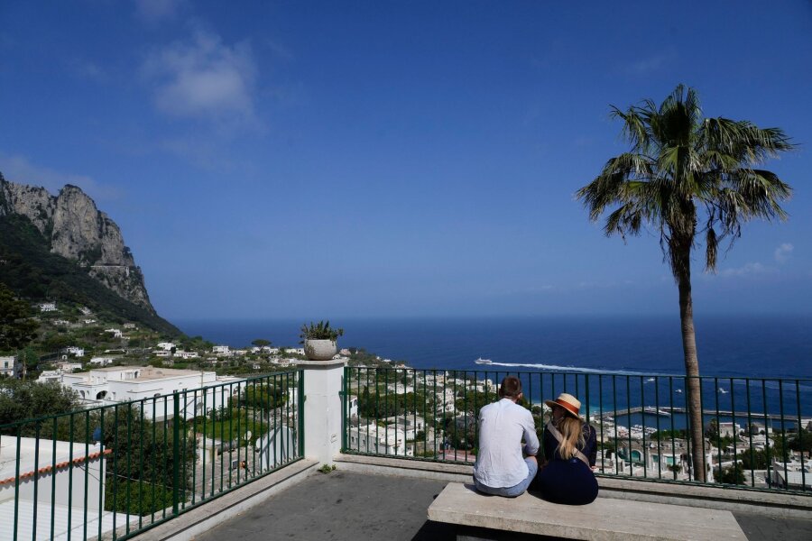 Capri ohne Wasserversorgung: Touristen-Stopp - Derzeit sei es nur Einwohnern Capris erlaubt, die Insel zu betreten.