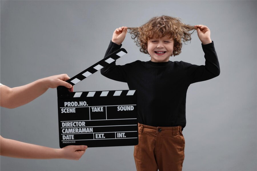 Casting in Chemnitz: Welches Kind hat Talent fürs TV? - Talentierte Kinder wie dieser Junge werden bei einem Casting gesucht. Sie müssen mindestens sieben Jahre alt sein. Gesucht wird für eine neue Serie mit Kinderdarstellern.